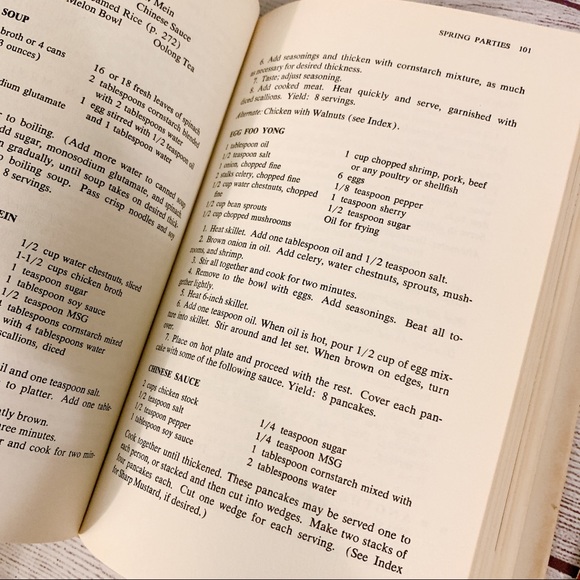 Vintage cookbook for entertaining - Picture 6 of 12